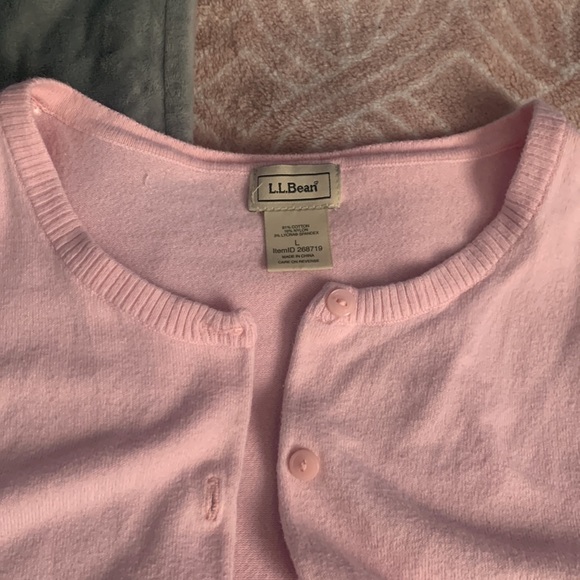 LLBean button up sweater size large - Picture 3 of 3